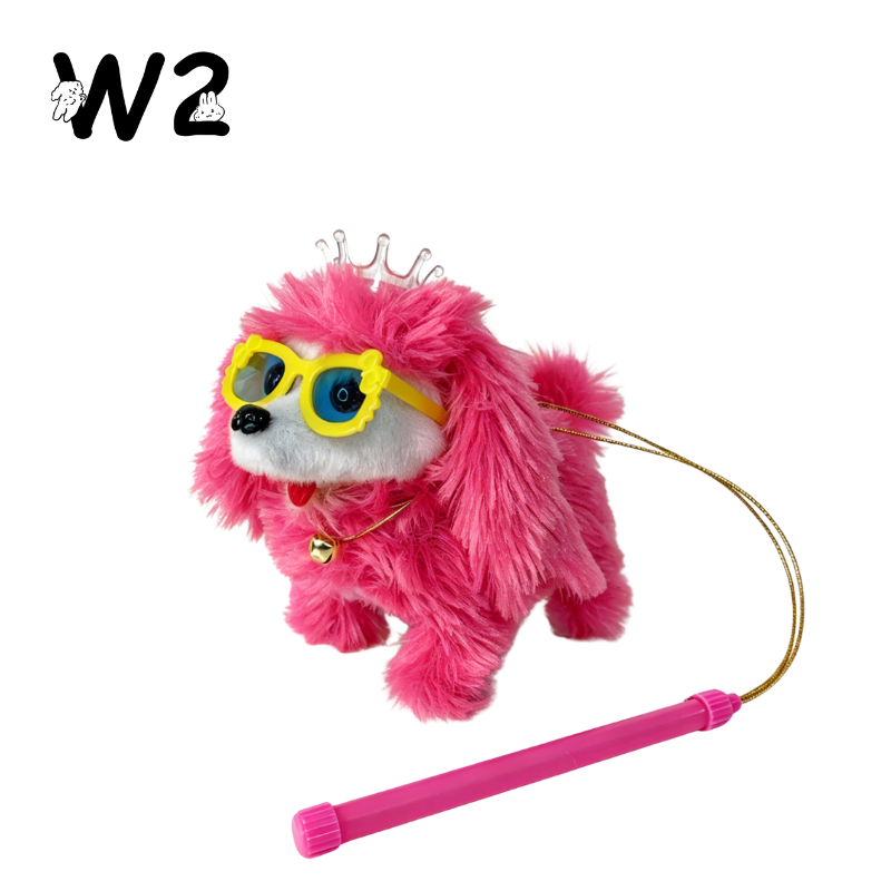 W2TOY Electric Plush Toy -Fluffy Dog（1pcs）