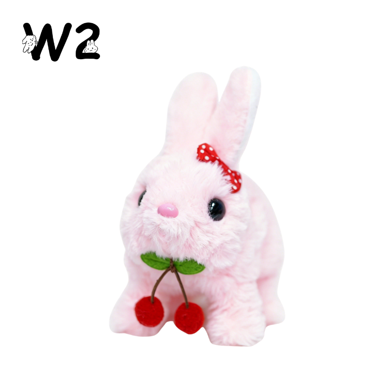 W2TOY Electric Plush Toy -Cherry Rabbit（1pcs）