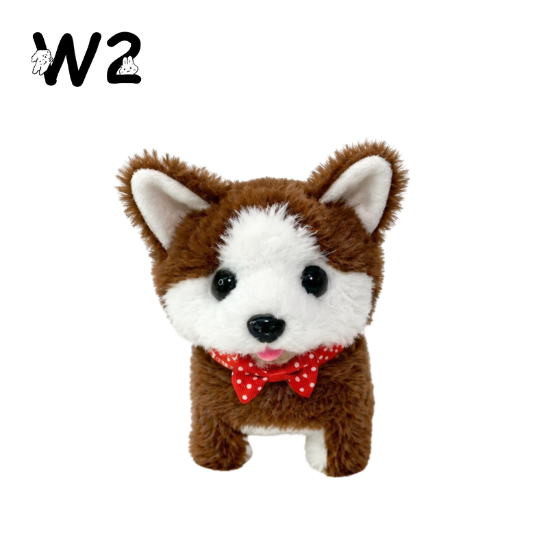 W2TOY Electric Plush Toy -Husky（1pcs）