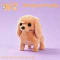 W2TOY Electric Plush Toy - Miniature Poodle（1pcs）