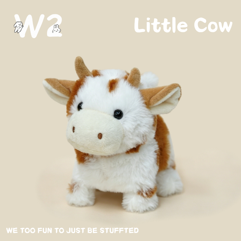 W2TOY Electric Plush Toy -Musical Little Cow（1pcs）