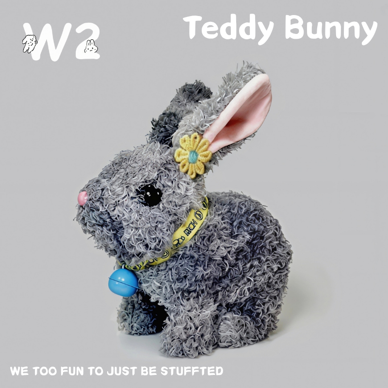 W2TOY Electric Plush Toy -Teddy Bunny（1pcs）