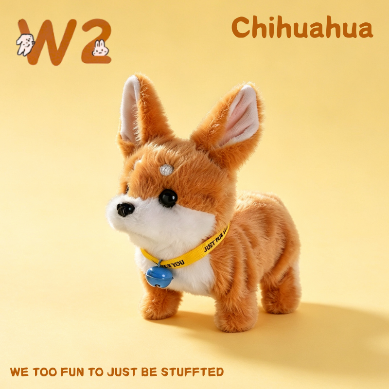 W2TOY Electric Plush Toy - Chihuahua（1pcs）