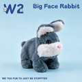 W2TOY Electric Plush Toy - Big Face Rabbit（1pcs）