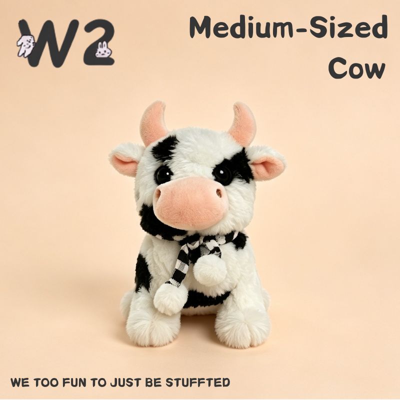 W2TOY Electric Plush Toy -Medium-Sized Cow（1pcs）