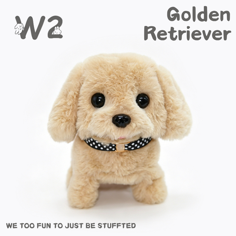 W2TOY Electric Plush Toy -Golden Retriever（1pcs）