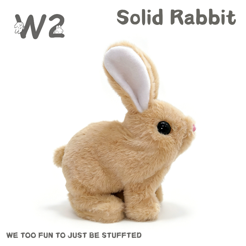 W2TOY Electric Plush Toy -Solid Rabbit（1pcs）