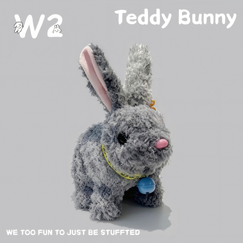 W2TOY Electric Plush Toy -Teddy Bunny（1pcs）