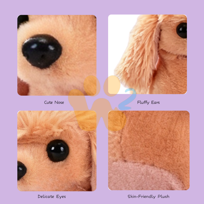 W2TOY Electric Plush Toy - Miniature Poodle（1pcs）