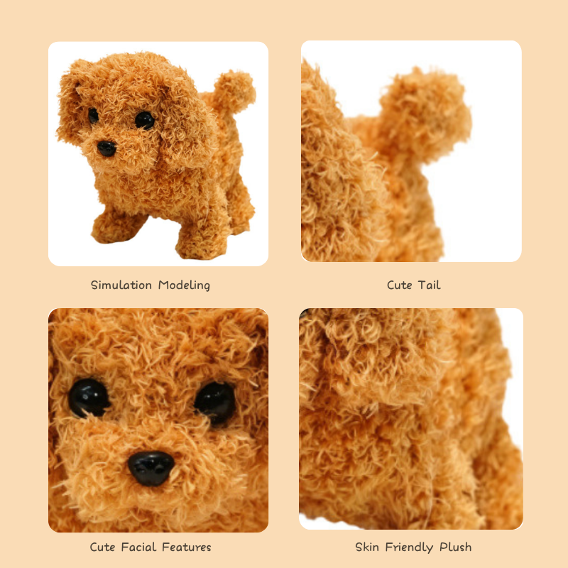 W2TOY Electric Plush Toy - Medium Teddy(1 pcs）