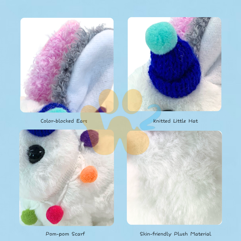 W2TOY Electric Plush Toy - Circus Rabbit（1pcs）