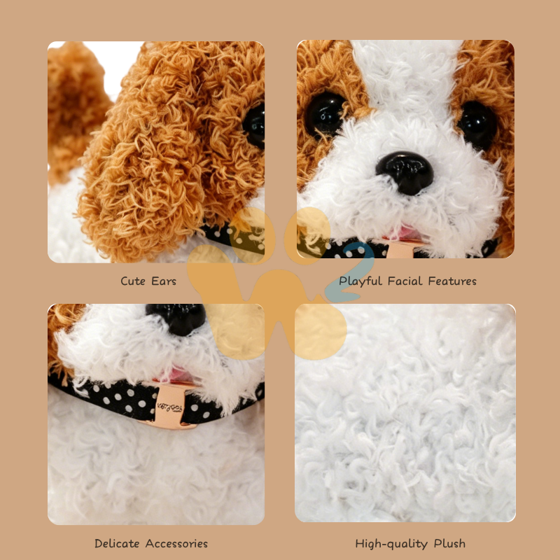 W2TOY Electric Plush Toy -Two Tone Teddy（1pcs）