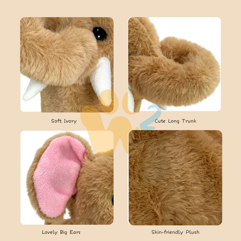 W2TOY Electric Plush Toy -Elephant（1pcs）