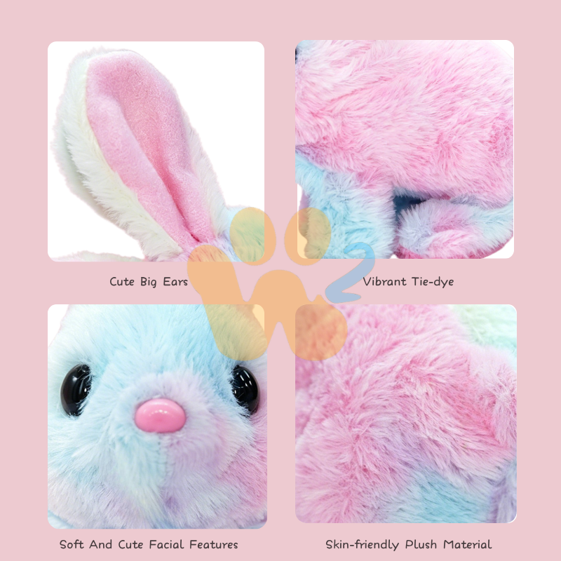 W2TOY Electric Plush Toy -Camo Rabbit（1pcs）