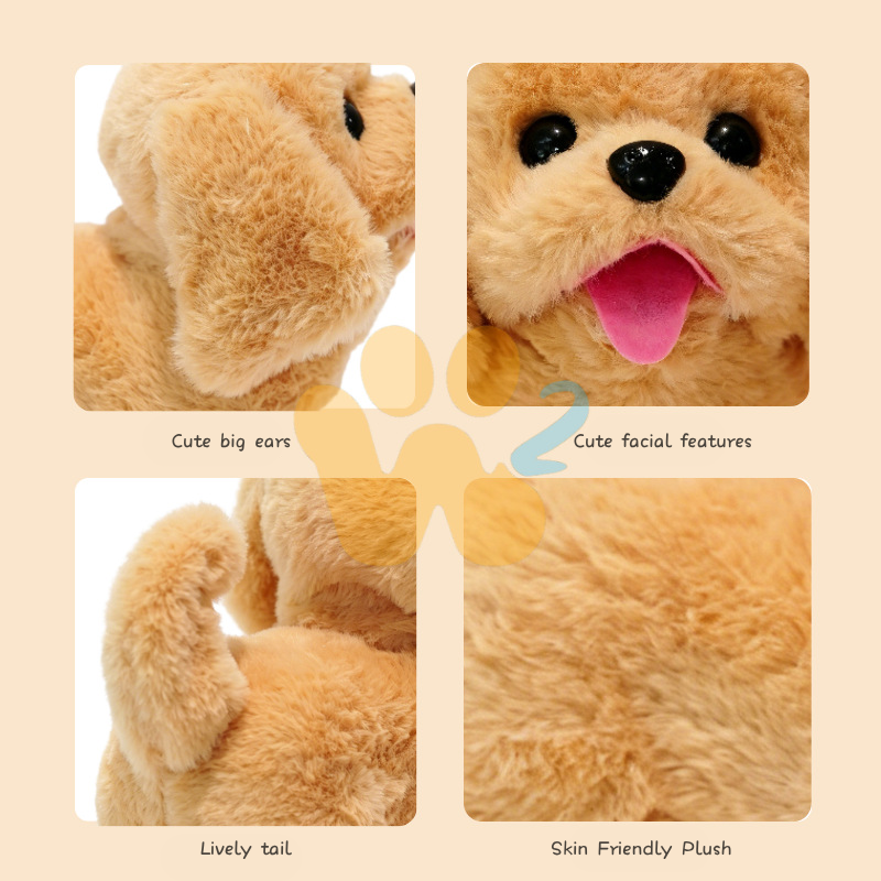 W2TOY Electric Plush Toy - Droopy-eared Dog（1pcs）