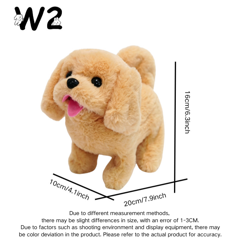 W2TOY Electric Plush Toy - Droopy-eared Dog（1pcs）