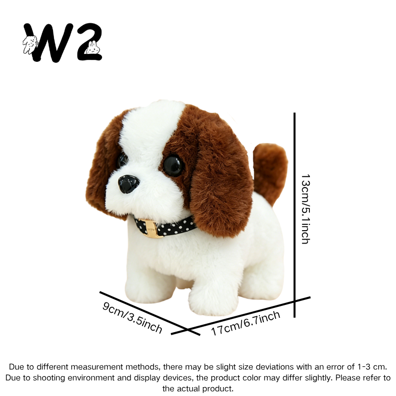 W2TOY Electric Plush Toy -Saint Bernard（1pcs）
