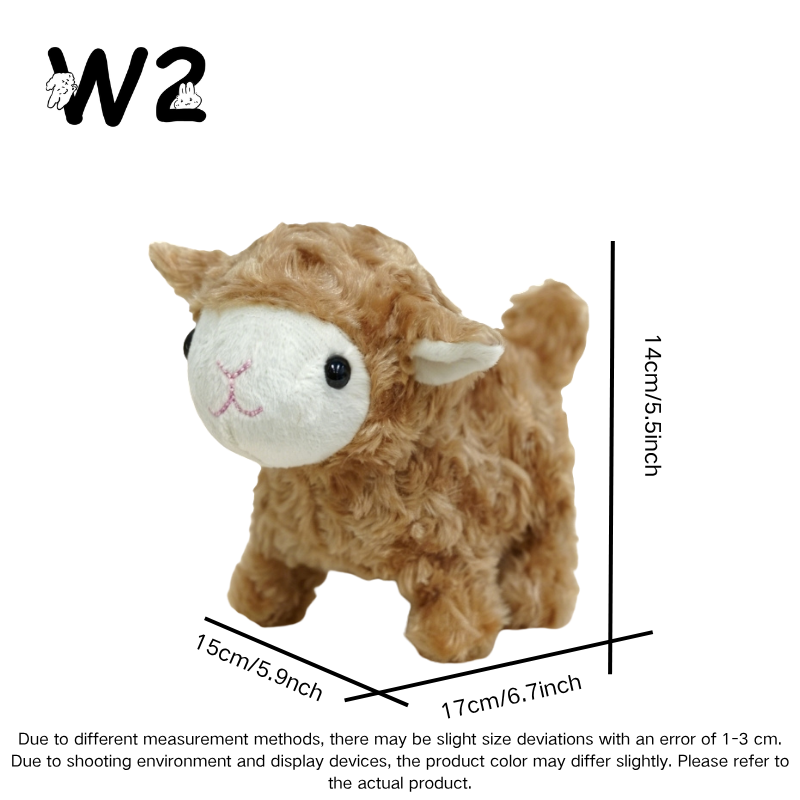 W2TOY Electric Plush Toy -Musical Lamb（1pcs）