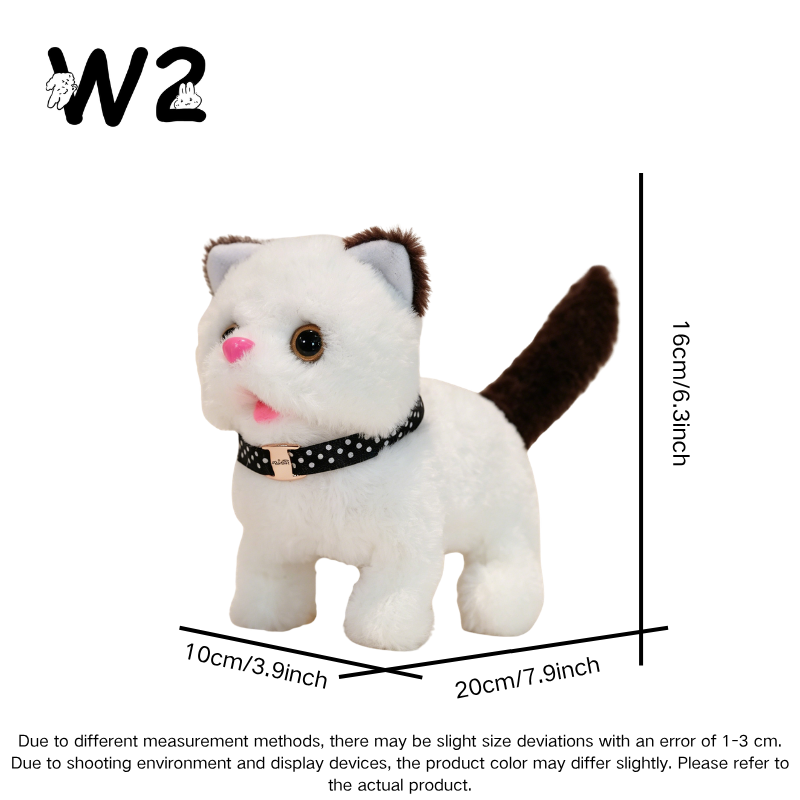 W2TOY Electric Plush Toy -Cat（1pcs）