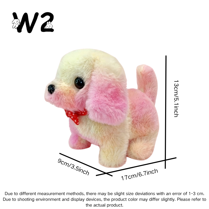 W2TOY Electric Plush Toy -Camo Dog（1pcs）
