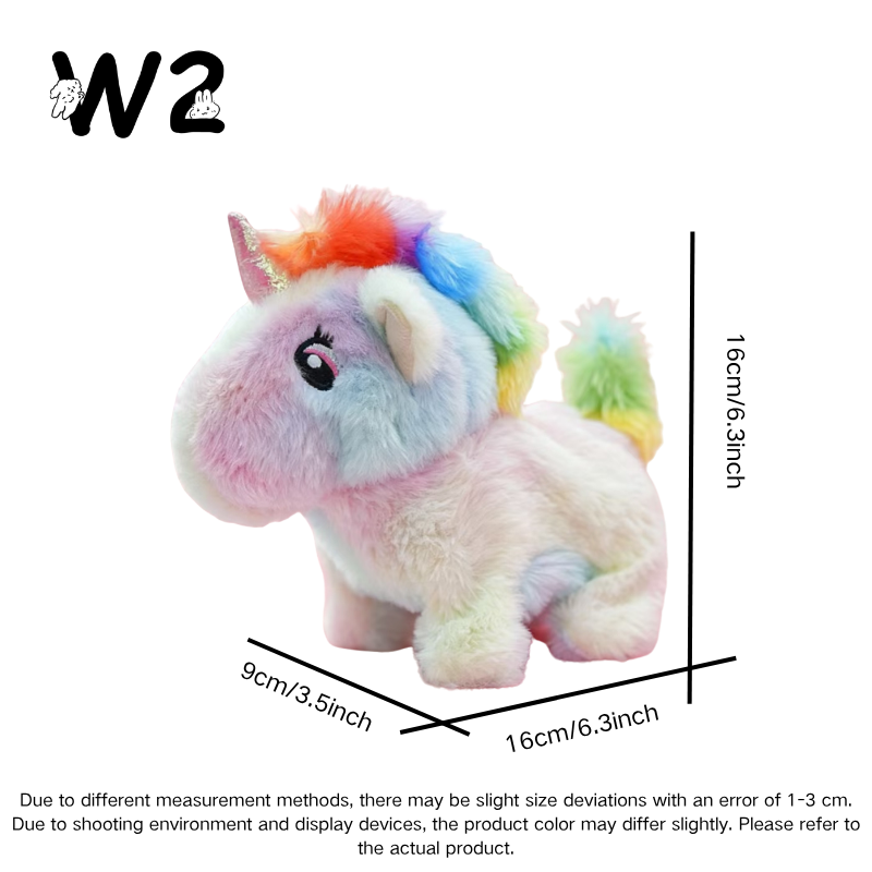W2TOY Electric Plush Toy -Unicorn（1pcs）