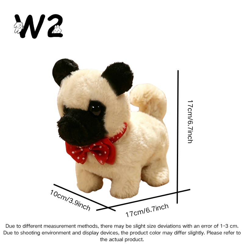 W2TOY Electric Plush Toy -German Shepherd（1pcs）