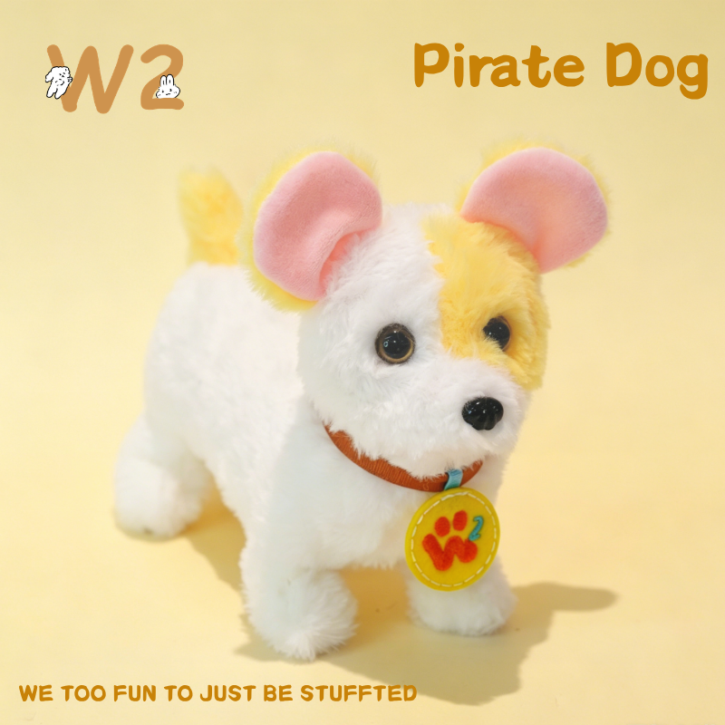 W2TOY Electric Plush Toy - Pirate Dog（1pcs）