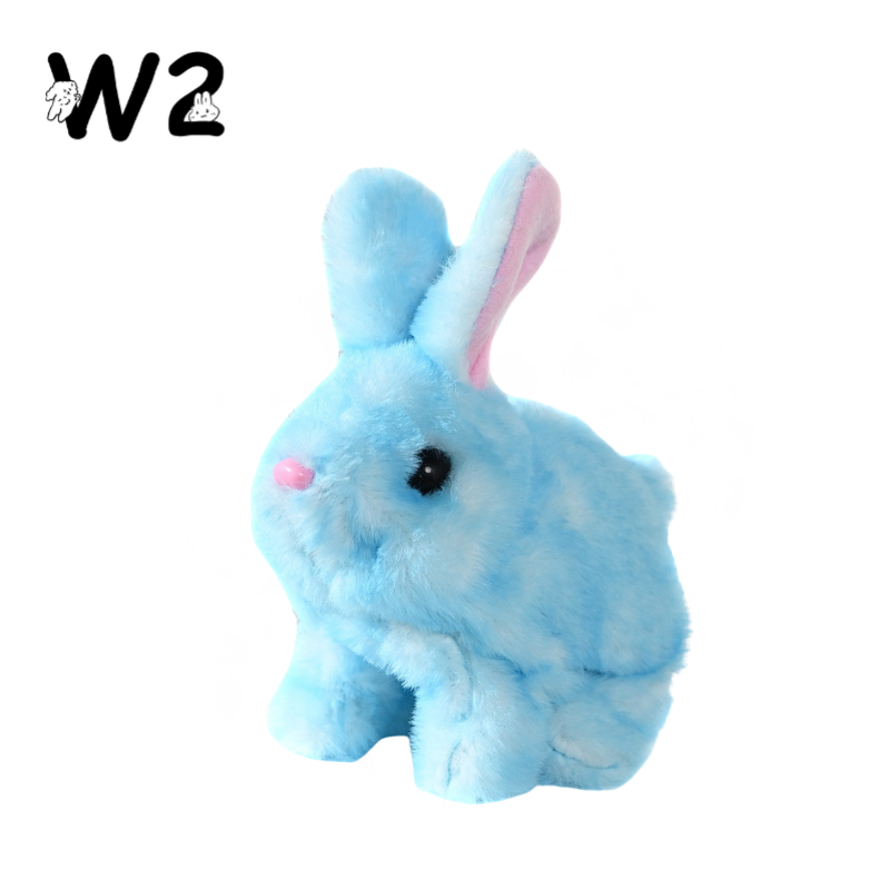 W2TOY Electric Plush Toy -Tie-Dye Golden Bunny（1pcs）