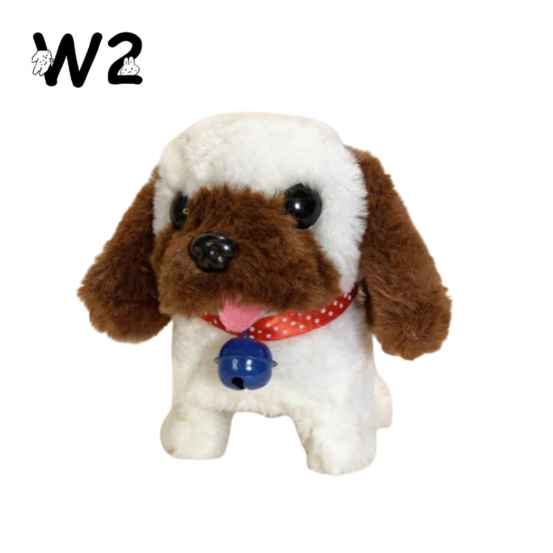W2TOY  Electric Plush Toy -Bearded Puppy（1pcs）