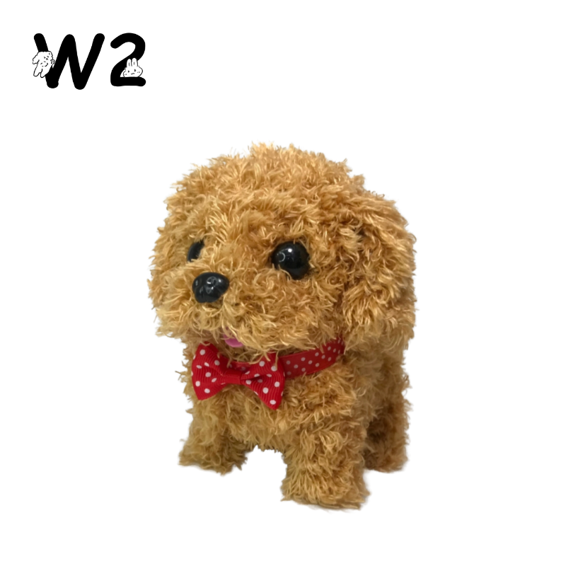 W2TOY Electric Plush Toy - Small Teddy Dog（1pcs）