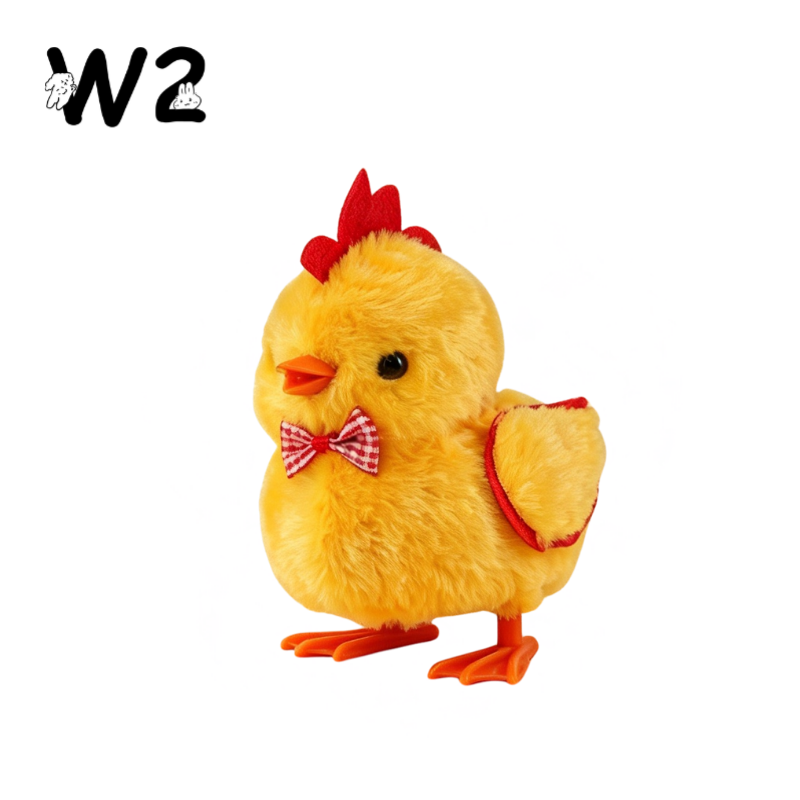 W2TOY Electric Plush Toy -QQ Chicken（1pcs）