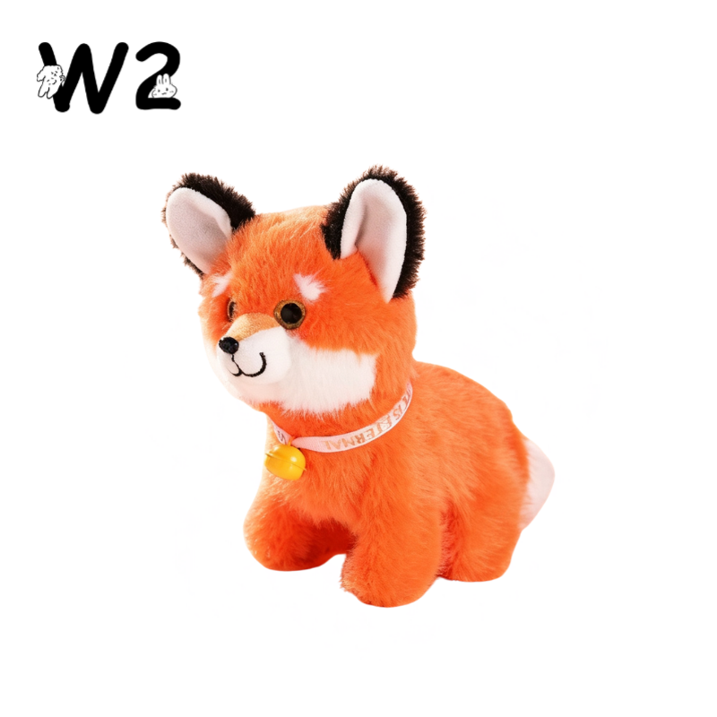W2TOY Electric Plush Toy - Medium-Sized Fox Dog（1pcs）