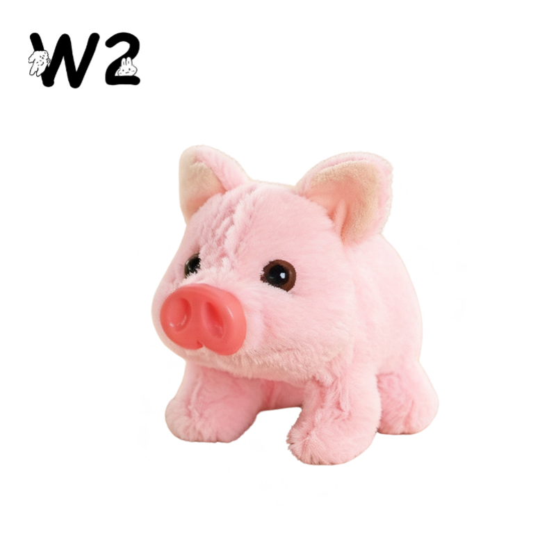 W2TOY Electric Plush Toy - Gu Gu Pig（1pcs）