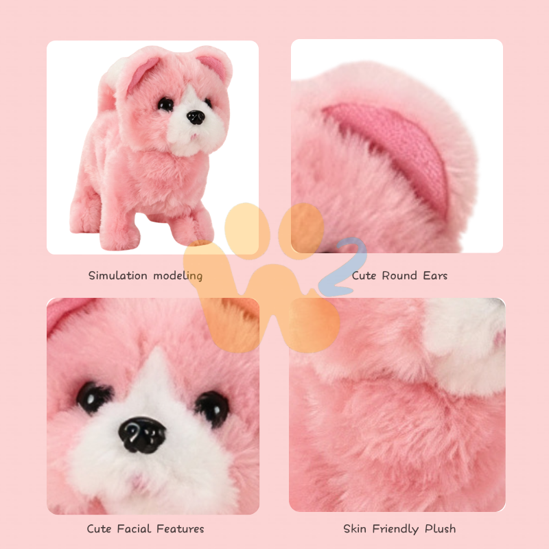 W2TOY Electric Plush Toy - Chow Chow（1pcs）