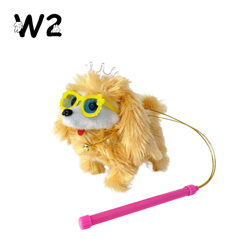 W2TOY Electric Plush Toy -Fluffy Dog（1pcs）