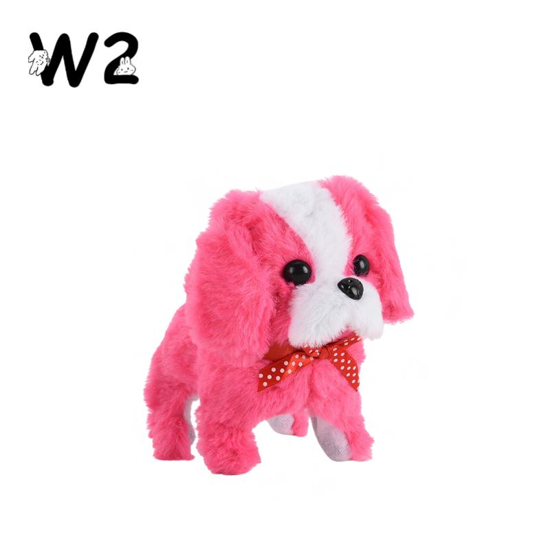 W2TOY Electric Plush Toy - Color-Blocked Puppy（1pcs）
