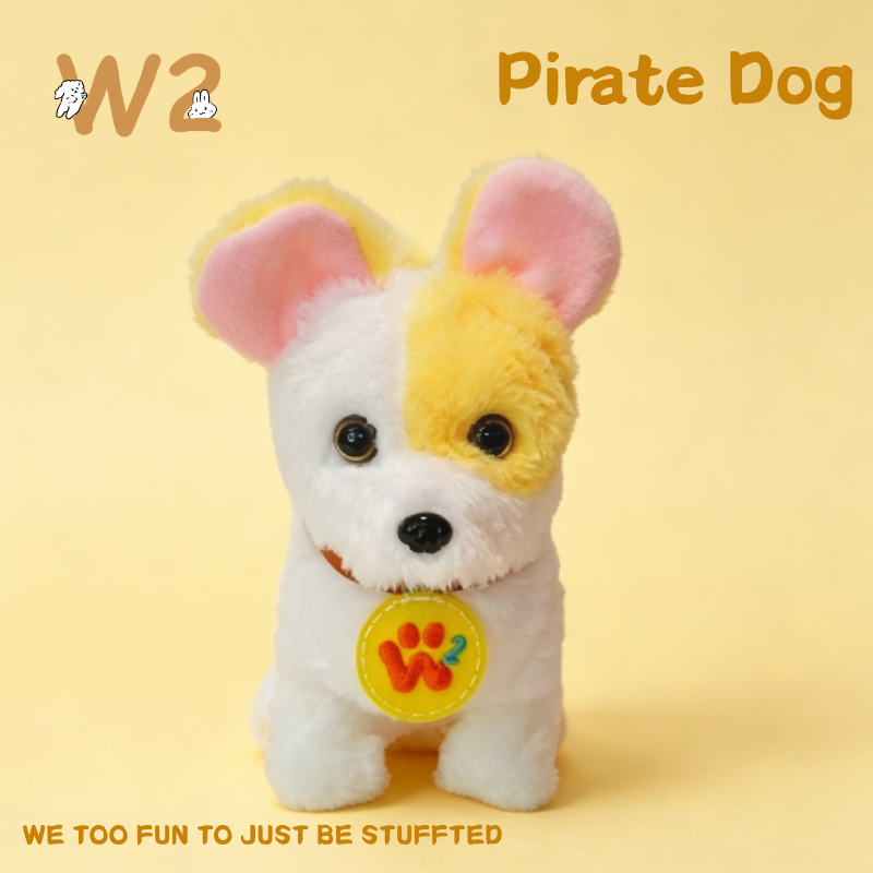 W2TOY Electric Plush Toy - Pirate Dog（1pcs）