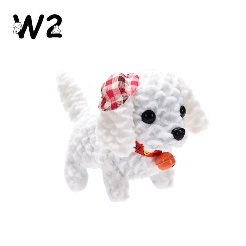 W2TOY Electric Plush Toy - Small Checkered Puppy（1pcs）