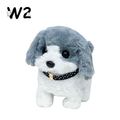 W2TOY Electric Plush Toy -Two tone Dog（1pcs）