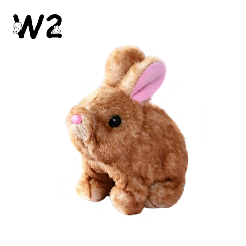 W2TOY Electric Plush Toy -Tie-Dye Golden Bunny（1pcs）