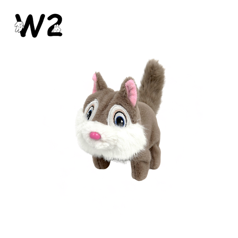 W2TOY Electric Plush Toy - Big-Eyed Squirrel（1pcs）