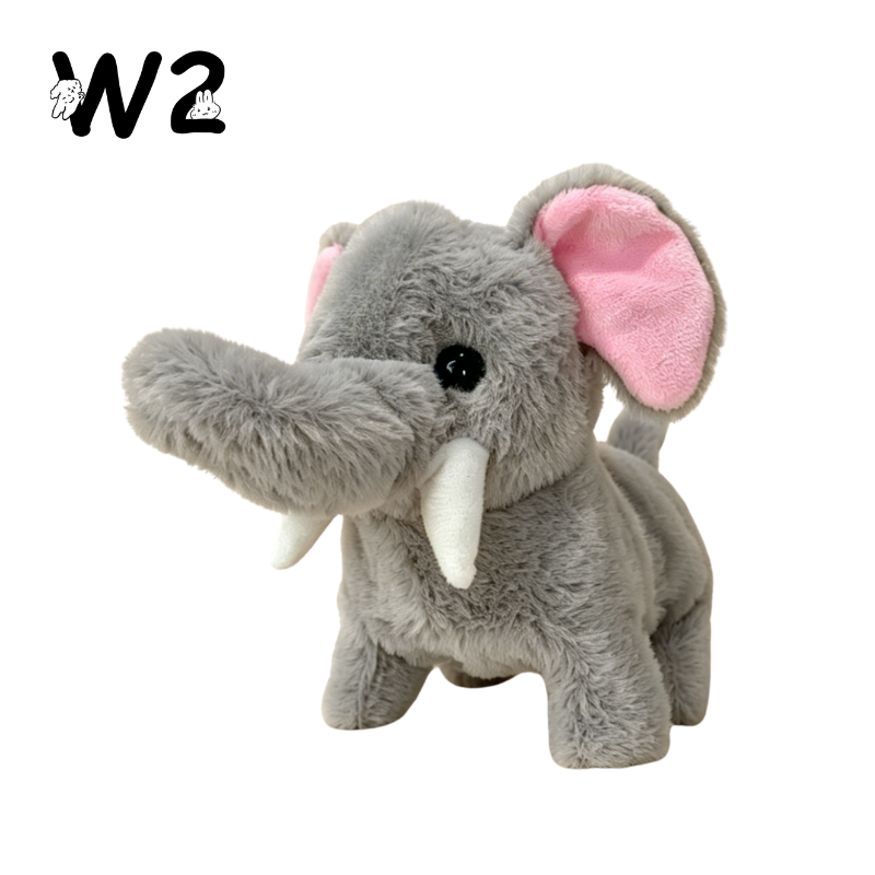 W2TOY Electric Plush Toy -Elephant（1pcs）