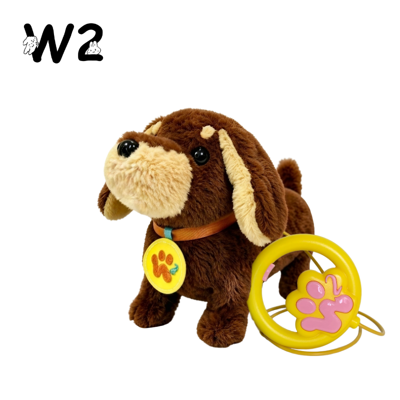 W2TOY Electric Plush Toy -Dachshund（1pcs）