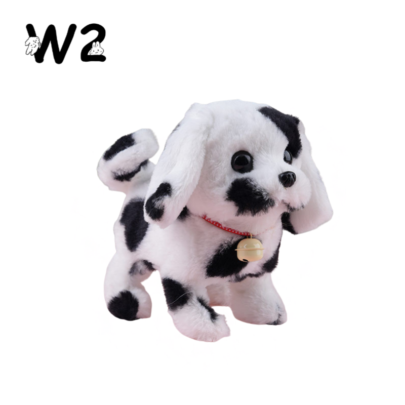 W2TOY Electric Plush Toy - Medium-Sized Spotted Dog（1pcs）