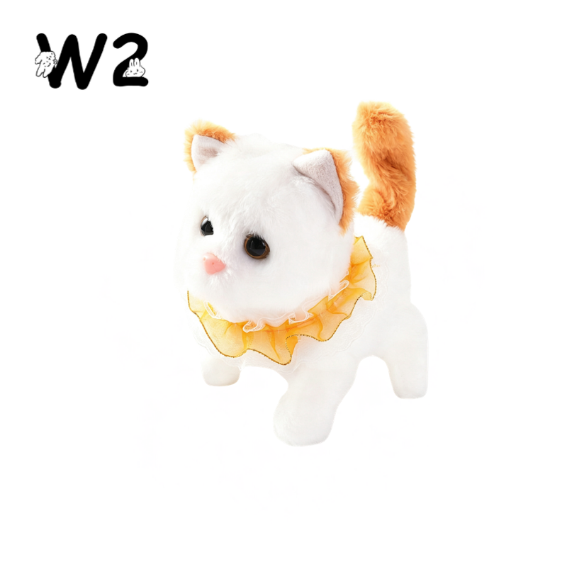 W2TOY Electric Plush Toy -Muffler Cat（1pcs）