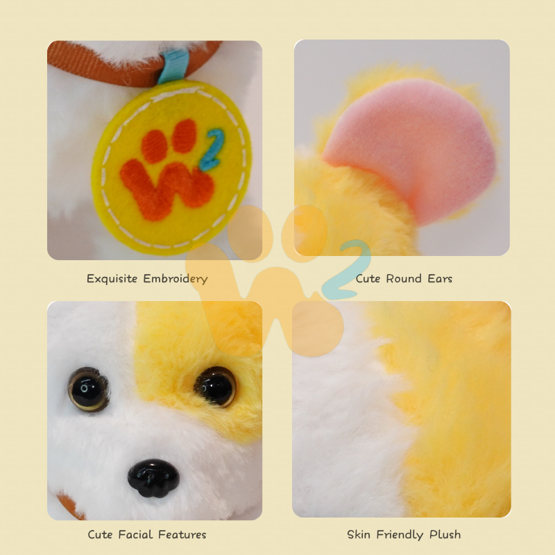 W2TOY Electric Plush Toy - Pirate Dog（1pcs）
