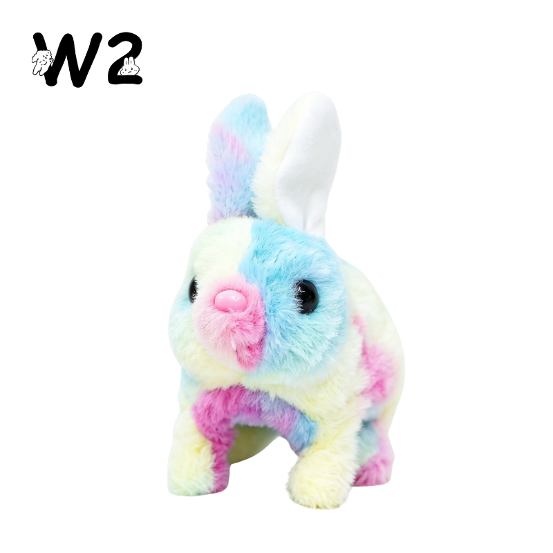 W2TOY Electric Plush Toy -Camo Rabbit（1pcs）