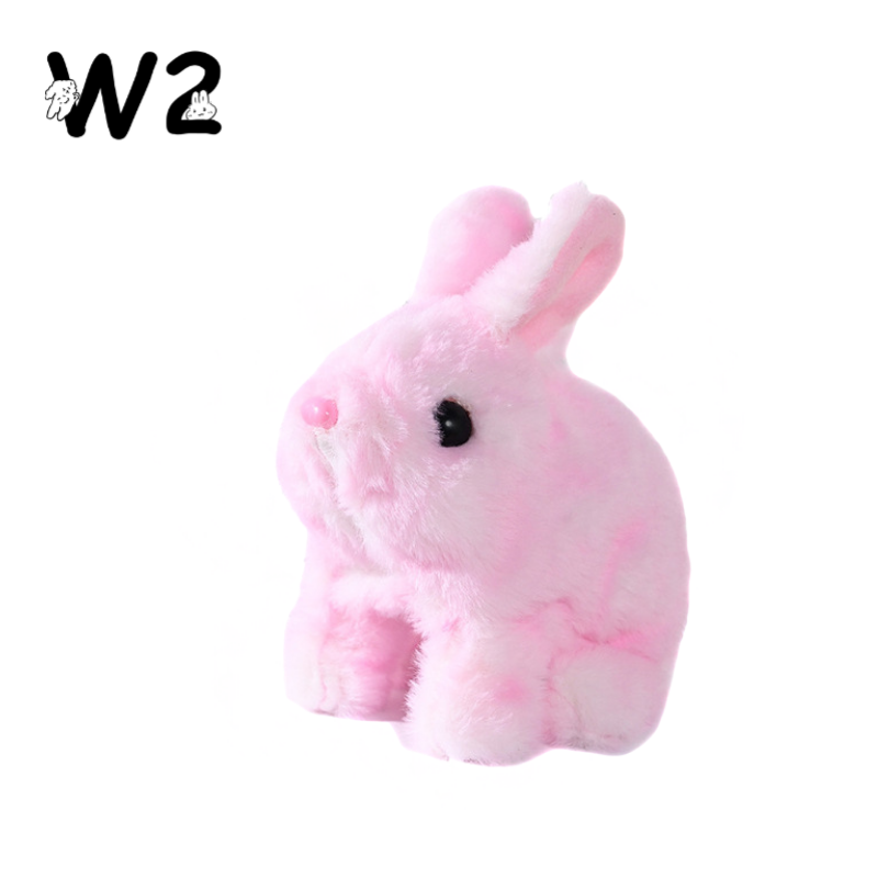 W2TOY Electric Plush Toy -Tie-Dye Golden Bunny（1pcs）