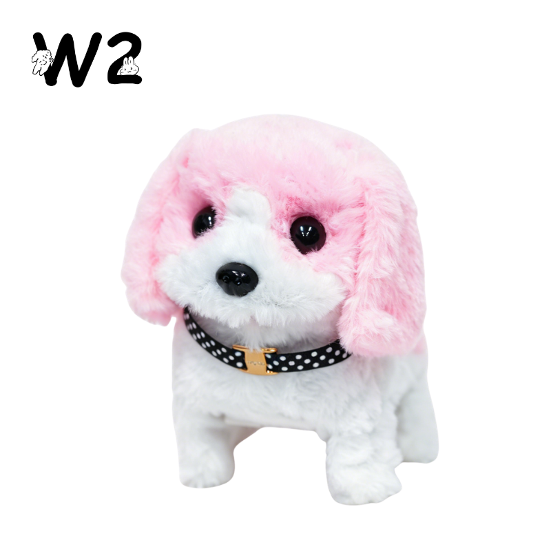 W2TOY Electric Plush Toy -Two tone Dog（1pcs）