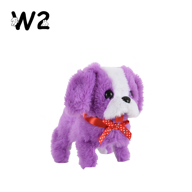 W2TOY Electric Plush Toy - Color-Blocked Puppy（1pcs）